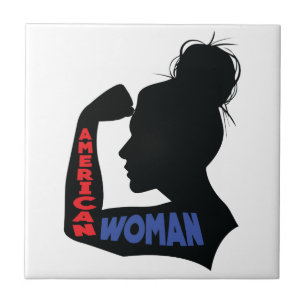 American Woman Kakelplatta