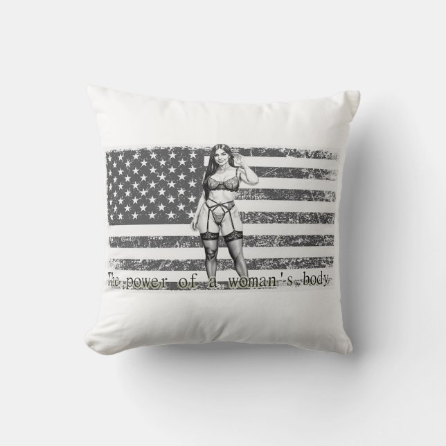  American woman Kudde (Framsida)