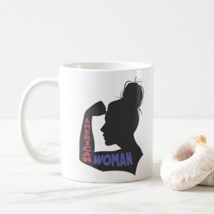 American Woman mörk grått Kaffemugg