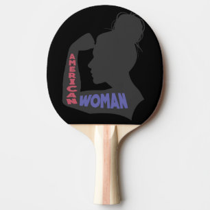 American Woman mörk grått Pingisracket
