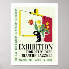 American Women Painters Exhibition Poster
