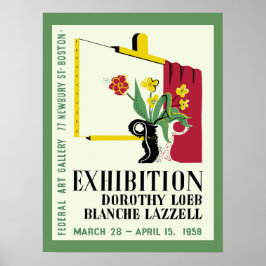 American Women Painters Exhibition Poster