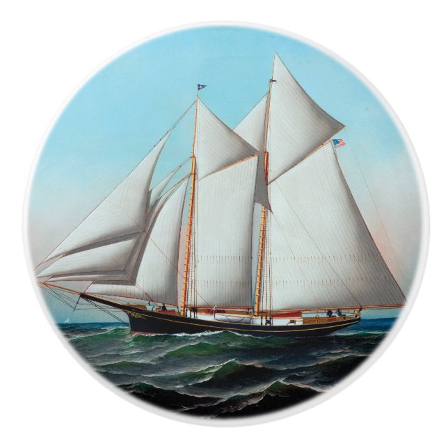 American Yacht av Antonio Jacobsen Knopp (Framsidan)