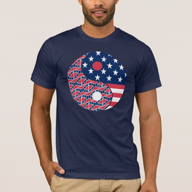 American Yin Yang Shirt Tröja (Framsida)
