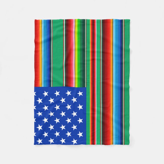 American Zarape Fleecefilt (Framsidan)
