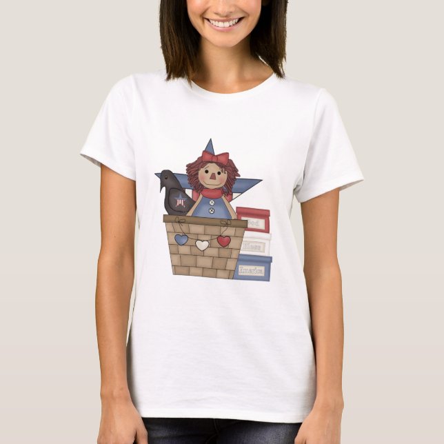Americana Annie skjorta T-shirt (Framsida)