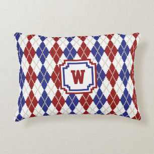 Americana Argyle accent Pillow Prydnadskudde
