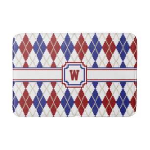 Americana Argyle Bath Mat Badrumsmatta