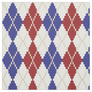 Americana Argyle Fabric Tyg