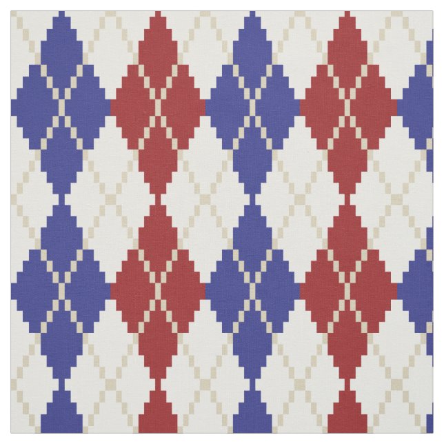 Americana Argyle Fabric Tyg (Provkarta)
