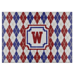 Americana Argyle Glass Caking Board