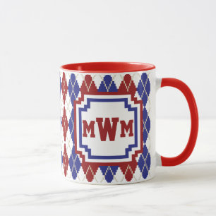 Americana Argyle mugg