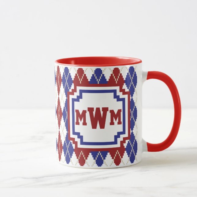 Americana Argyle mugg (Höger)