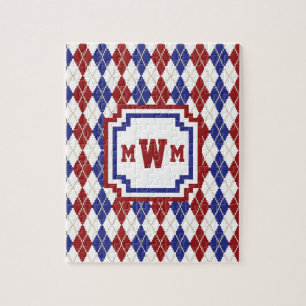 Americana Argyle-pussel Pussel
