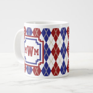 Americana Argyle Specialty Mugg Jumbo Mugg