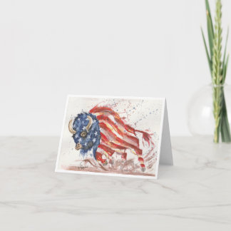 Americana Bison av Sherry Kort