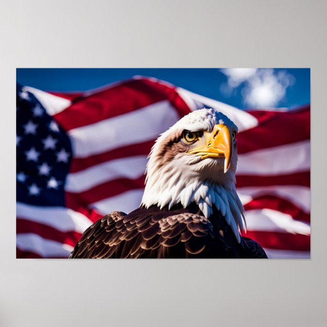 Americana Eagle Poster (Framsidan)