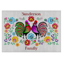 Americana färgrik tupp