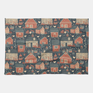 Americana Farmhouse Kitchen Towels Kökshandduk