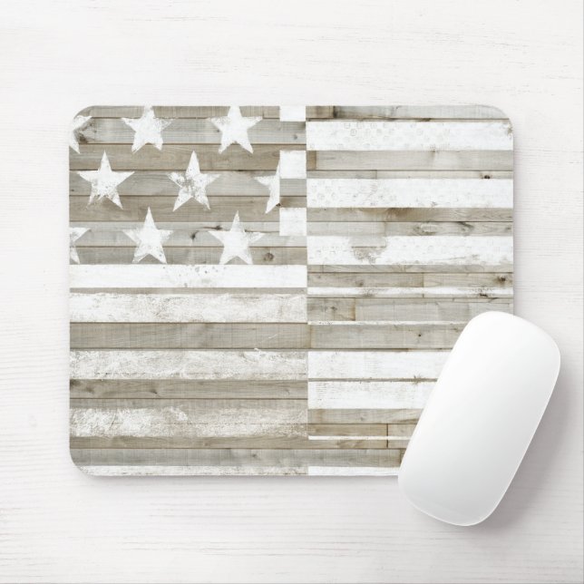 Americana Flagga Musmatta (Med mus)