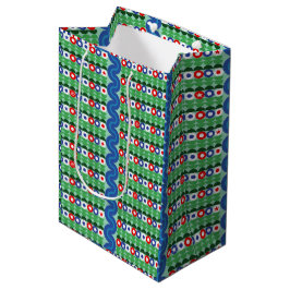 Americana Flowers - Medium Gift Bag