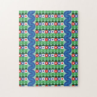 Americana Flowers - Puzzle Pussel
