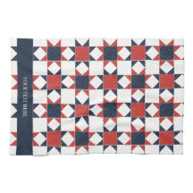 Americana Folk Art Star Quilt Mönster