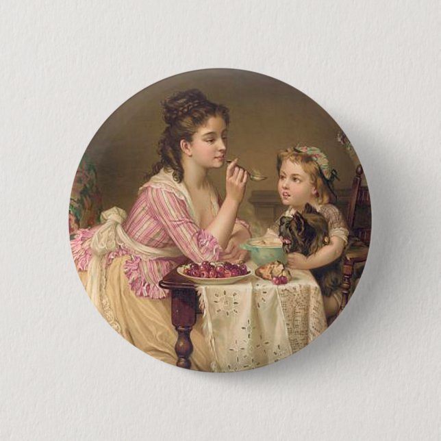 Americana frukost för UTSLAGSPLATS Knapp (Framsida)