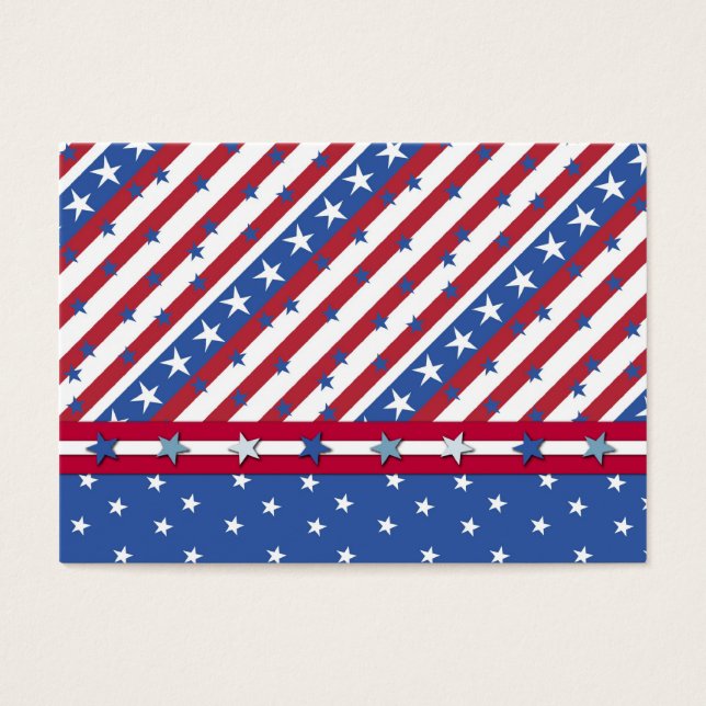 Americana Gift Märkre Visitkort (Framsidan)