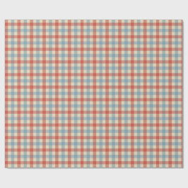 Americana Gingham Presentpapper