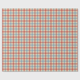 Americana Gingham Presentpapper