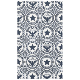 Americana Heritage Eagle Medallion (Navy Cream)