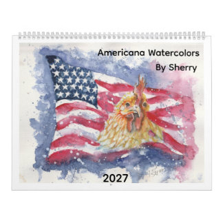 Americana-kalender av Sherry Jarvis Kalender