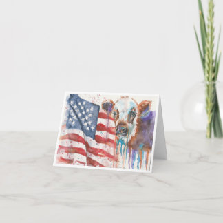 Americana Kalv av Sherry Kort