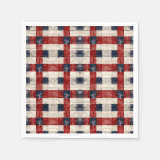 Americana Lattice Cocktail Servetter