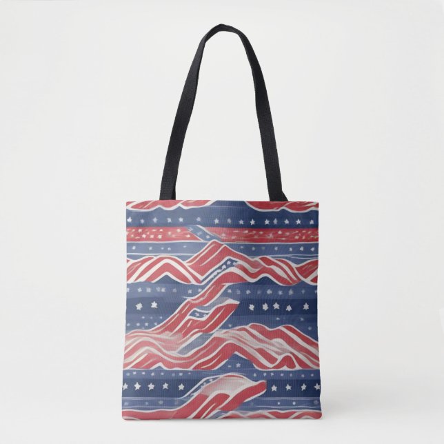Americana Mönster Tygkasse (Framsida)
