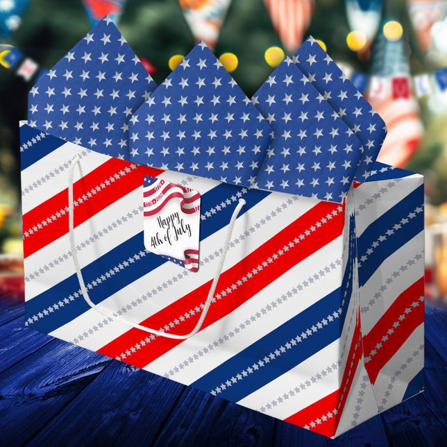 Americana röd vit blå stjärnor och ränder (Skapare uppladdad)