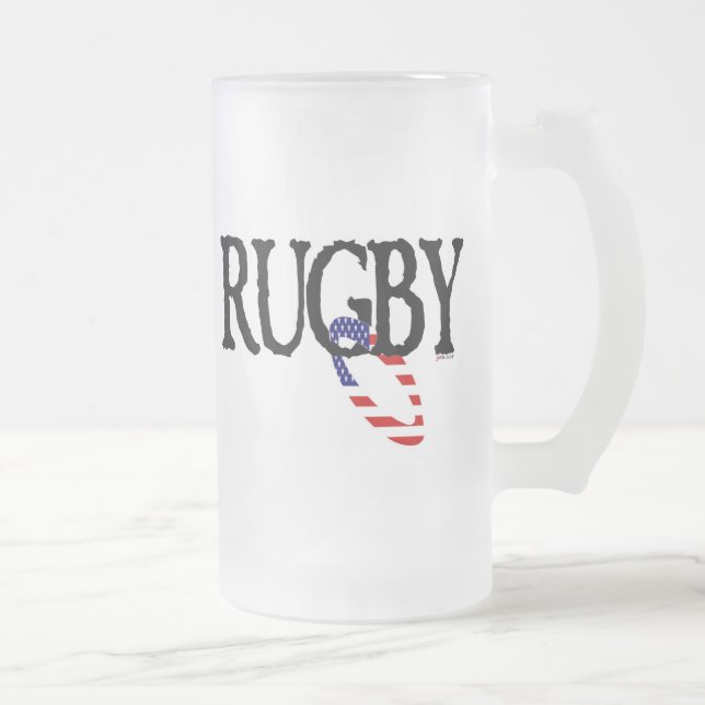 Americana Rugby - Frostat Ölglas (Höger)