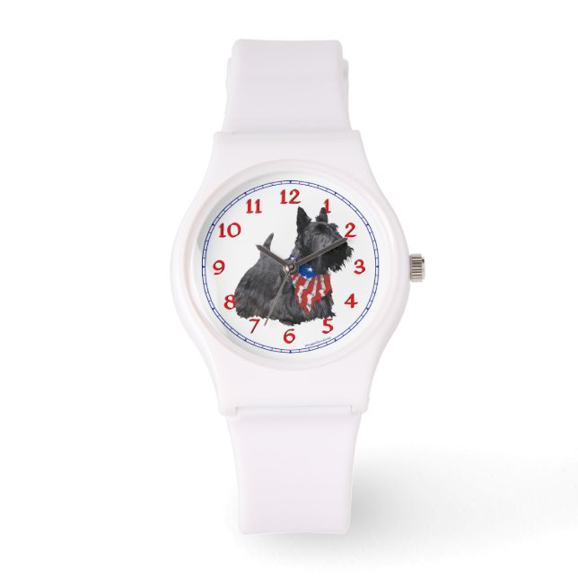 Americana Scotty Dog Armbandsur (Framsida)
