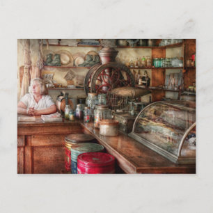 Americana - Store - Tittar efter butiken Vykort