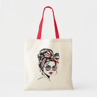 Americana Style Woman Tygkasse