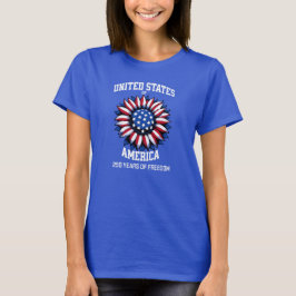 Americana Sunflower skjorta T Shirt