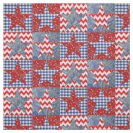 Americana täcke tyg