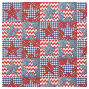 Americana täcke tyg