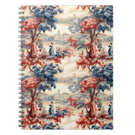 Americana Trädgård Toile Anteckningsbok