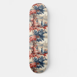 Americana Trädgård Toile Mini Skateboard Bräda 18,5 Cm