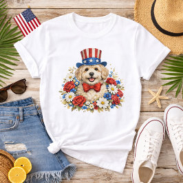 Americana Valp Illustration T Shirt