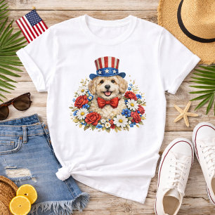 Americana Valp Illustration T Shirt