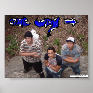 Americanerna Teenage Punk Band Poster