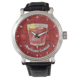 Americano cocktail armbandsur
